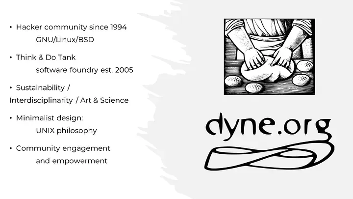 Dyne.org, a decade in perspective